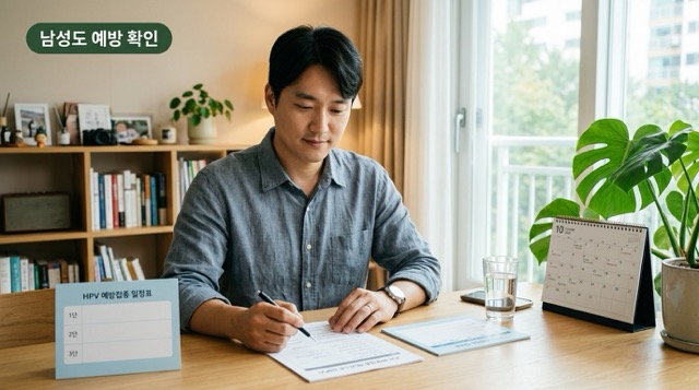 남성 HPV 예방과 백신