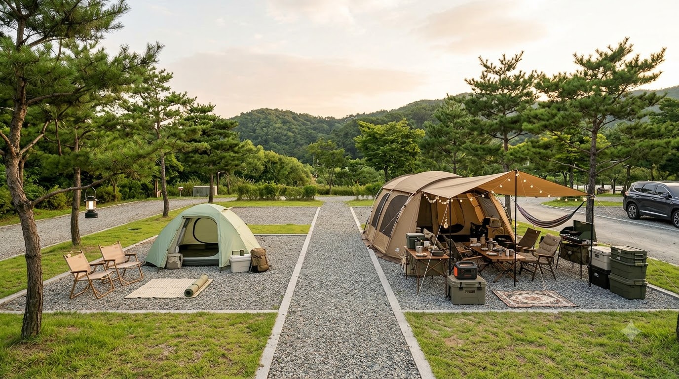 캠핑 초보 장비 구입비용, 2인 기준 꼭 필요한 것만 사면 얼마일까