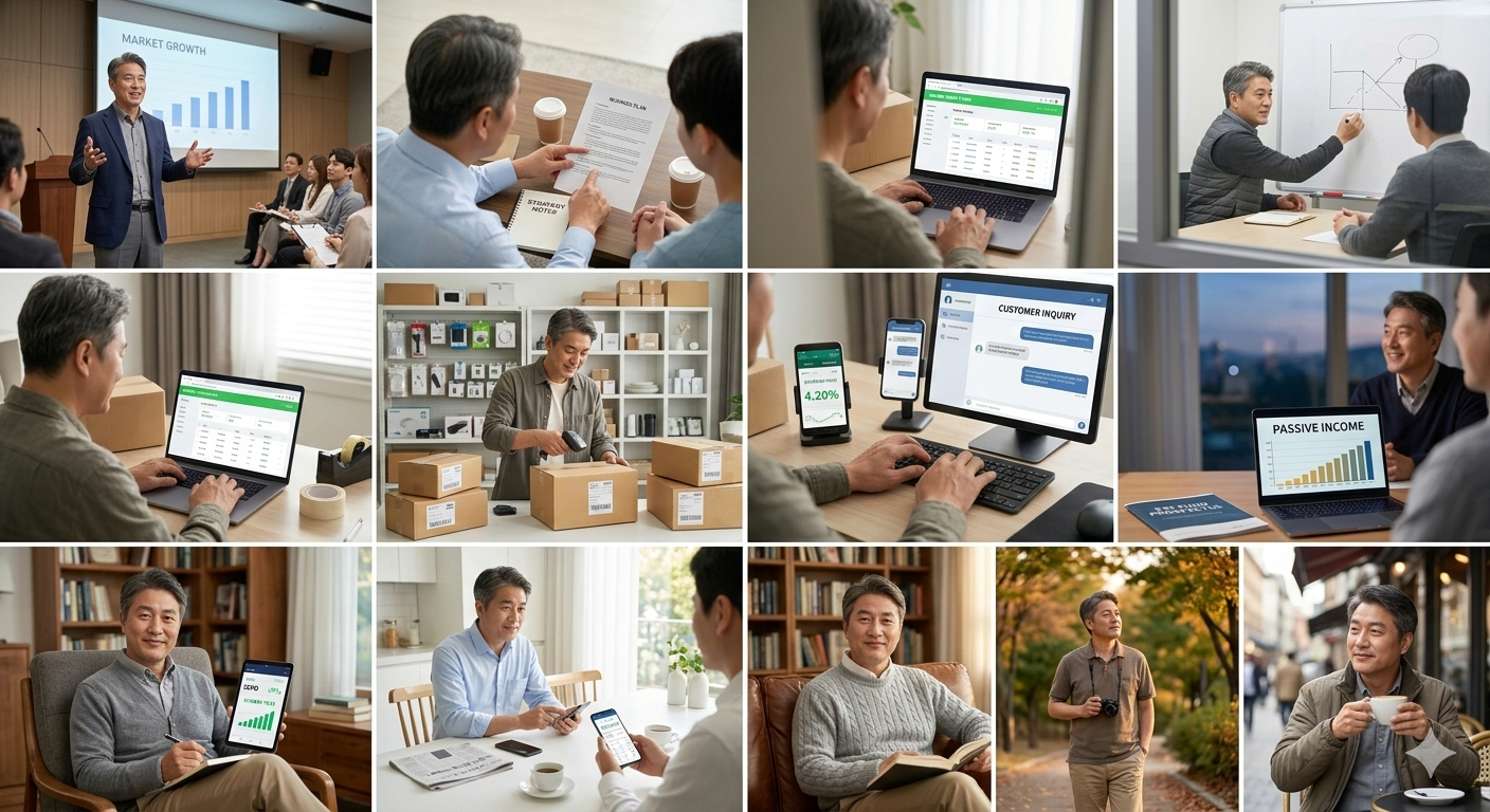 중년의 현금흐름 설계법: 고정수입 없이 버티는 구조 만들기