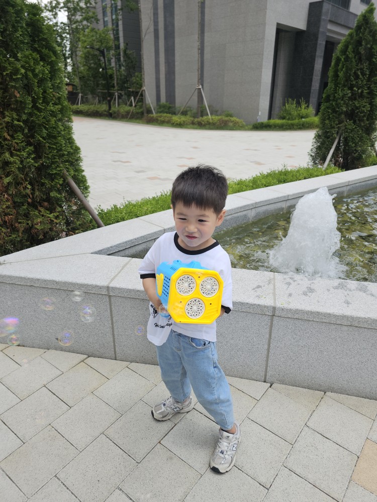 흔한남매 버블건 레이저버블비2 으뜸 대형 자동버블건