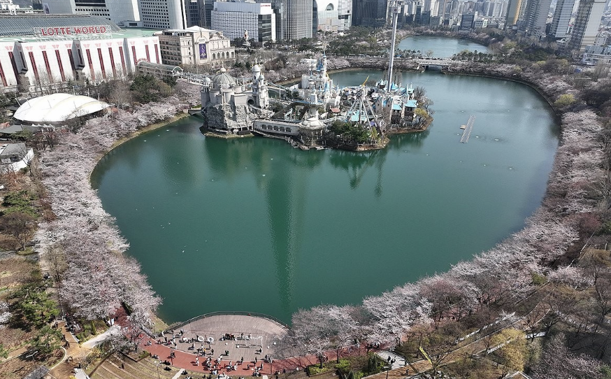 석촌호수 이미지