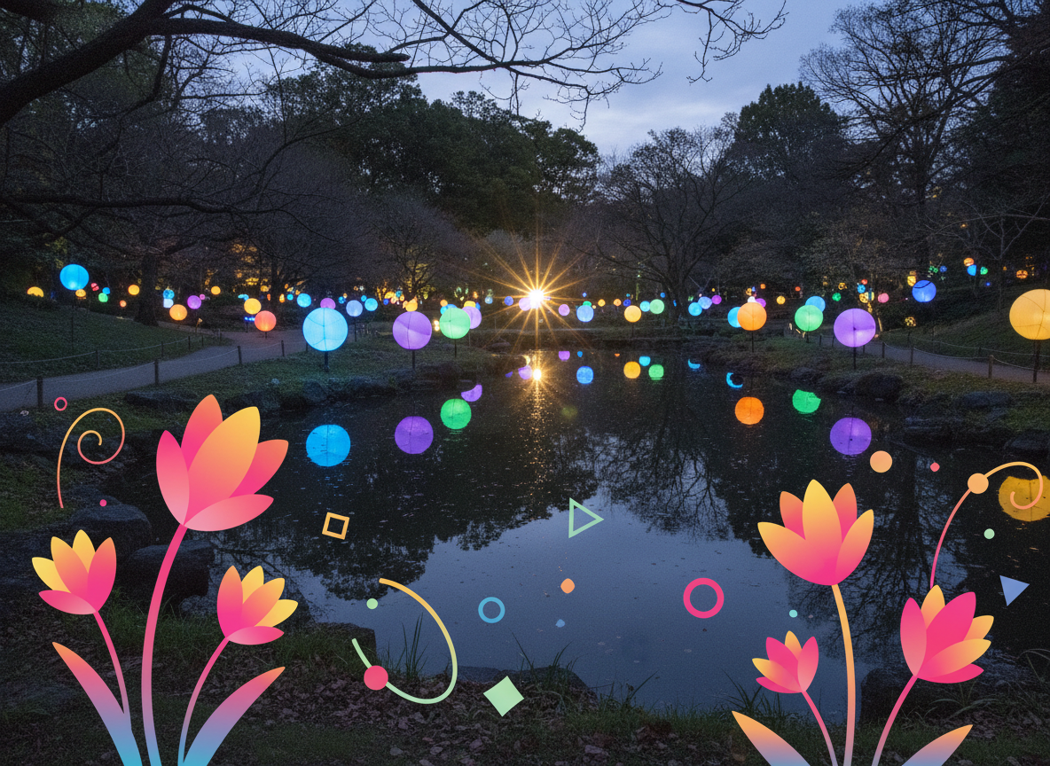 2026 오사카 야간 전시 팀랩 보태니컬 보타니컬 가든 티켓 예약 위치 시간