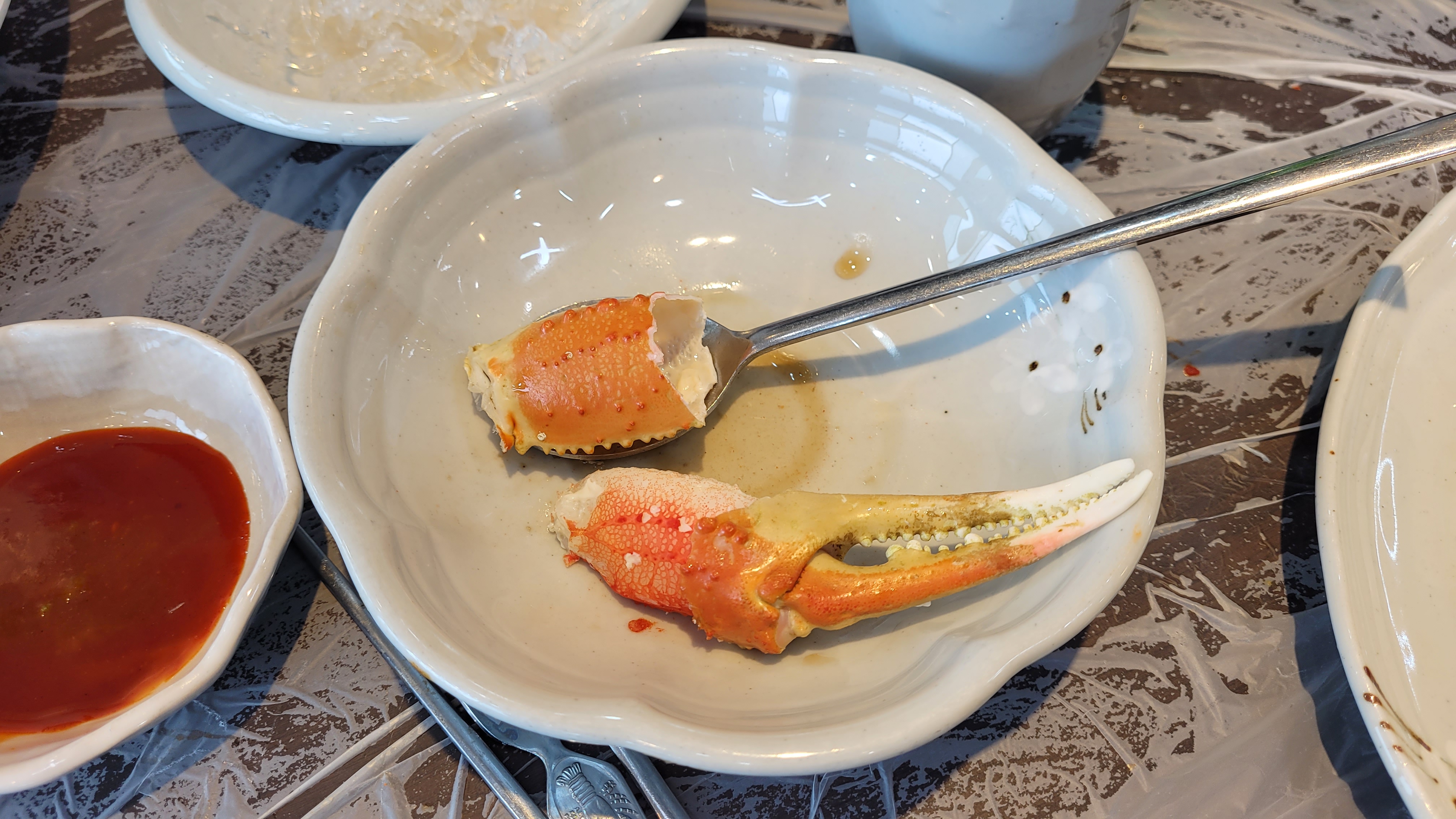 대게발의 통통한 살