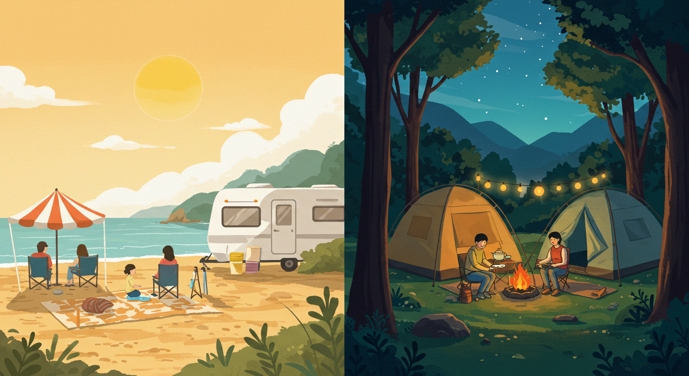 부산 인기 캠핑장과 글램핑장 추천