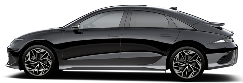 어비스 블랙 펄 아이오닉 6 모습