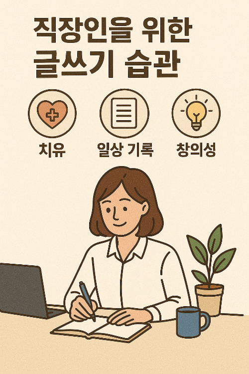 직장에서 노트를 기록하는 사람 그림