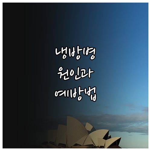 여름철 불청객 냉방병, 원인과 예방 ..