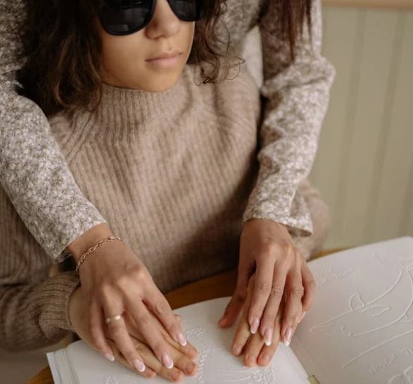 시각장애인 항공 여행