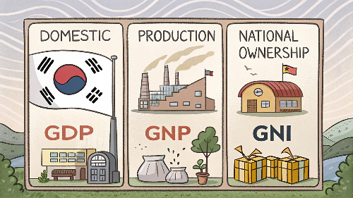 GDP와 GNP 차이, GNI까지 쉽게 이해하는 경제 지표
