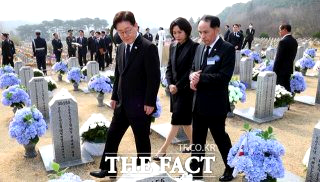 서해수호의 날이란 기념식 이재명 영웅 추모