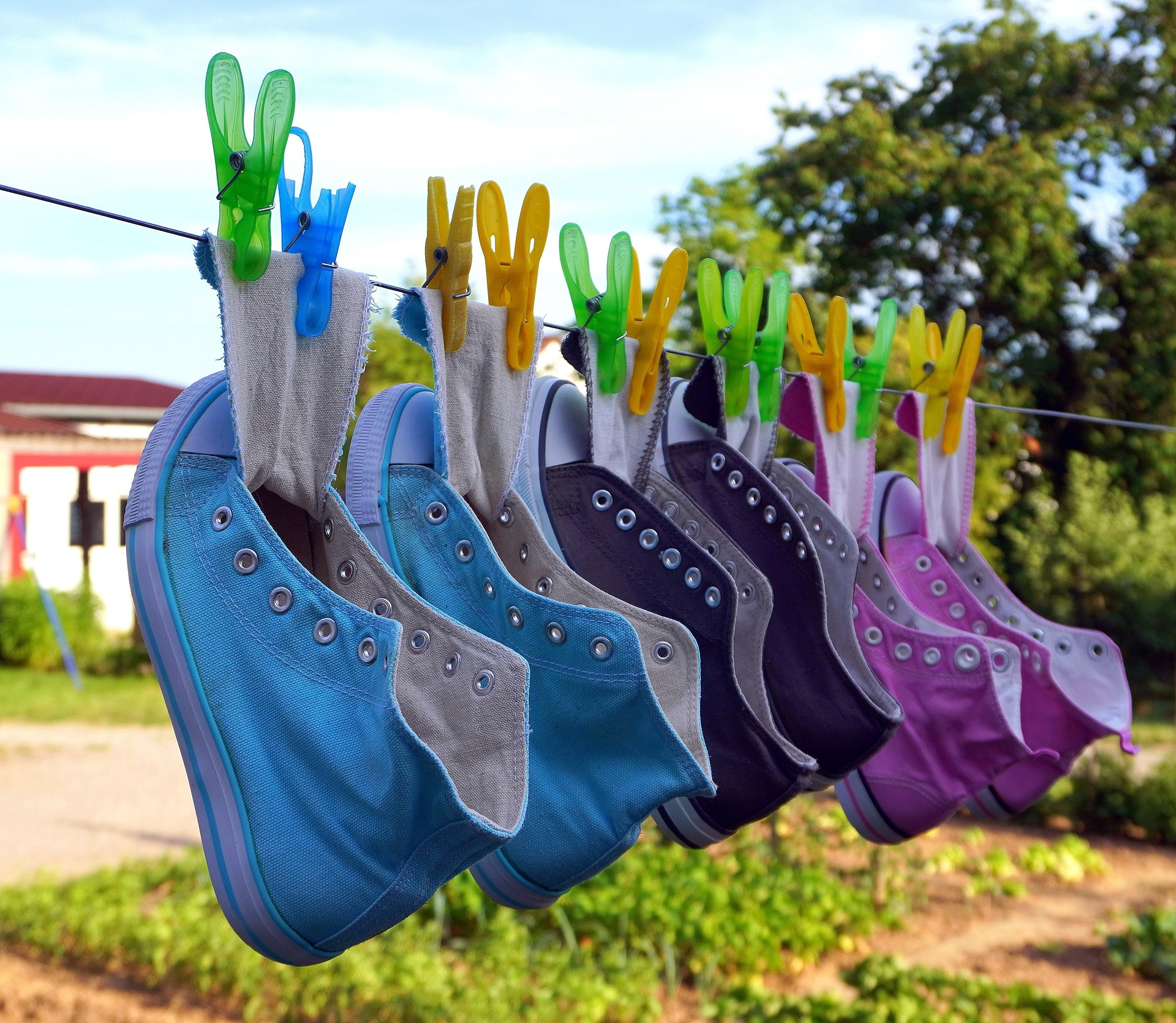 신발 세탁 사진