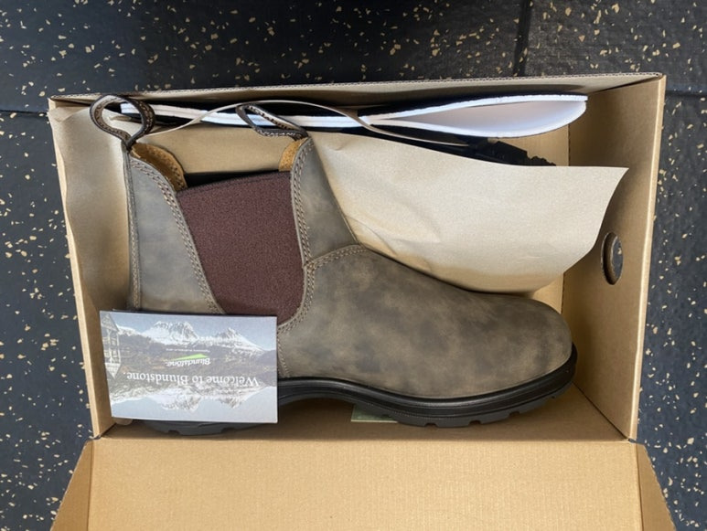 블런드스톤(BLUNDSTONE) CLASSIC 585 첼시부츠 러스틱브라운