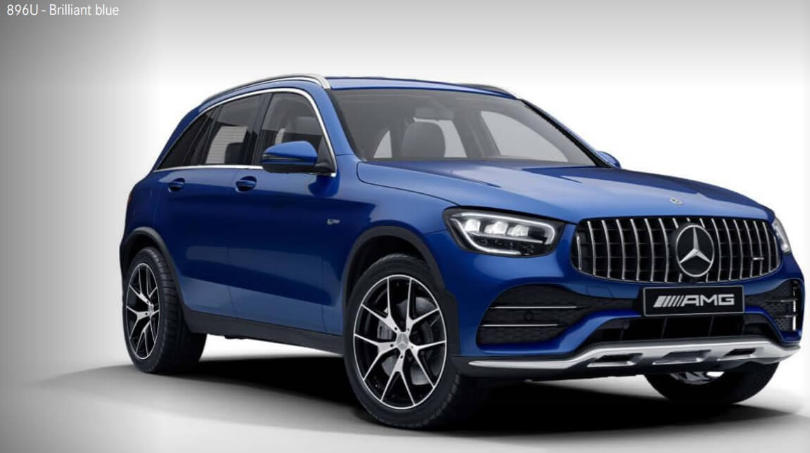 Brilliant blue(색상 코드 : 896) AMG CLC 색상코드 - Brilliant blue(색상 코드 : 896)