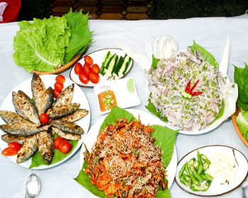 삼천포 전어축제 햇전어 요리