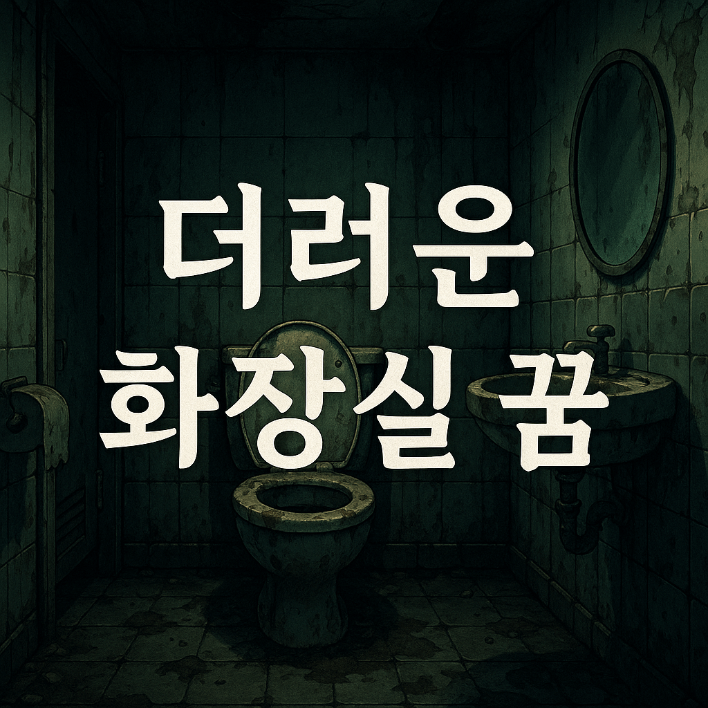더러운 화장실 꿈 해몽