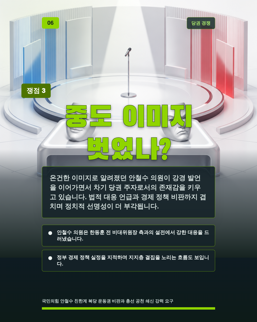 중도 이미지 벗었나?