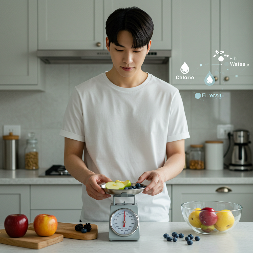 체중감량 원리와 과일의 역할