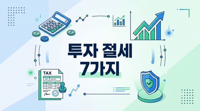 투자 절세 방법 2026 핵심 7가지 전략