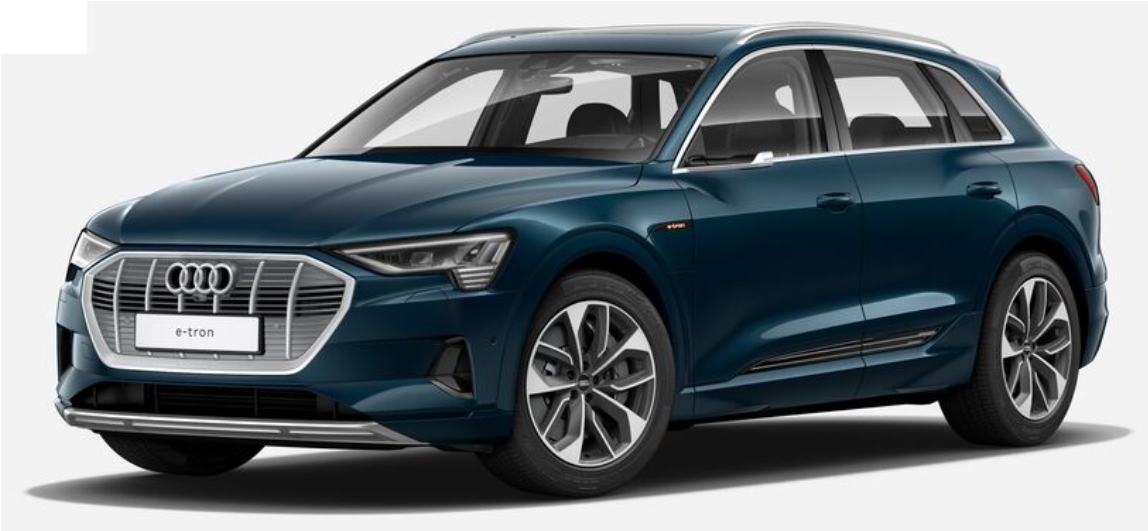 아우디 e-tron 색상코드 Galaxy Blue Metallic ( 색상코드 :  LV5Z)