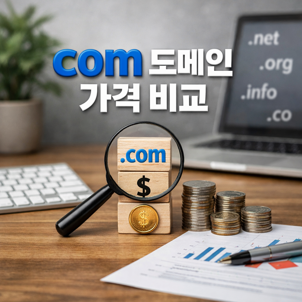 COM 도메인 가격 비교