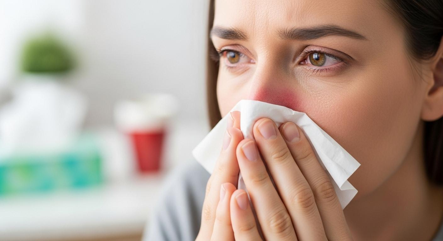 열없는 독감 증상 순서