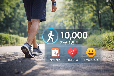 1만보 걷기 효과