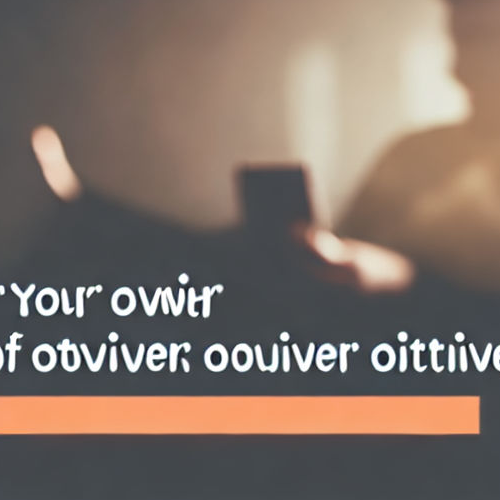 집착을 극복하는 자신만의 방법