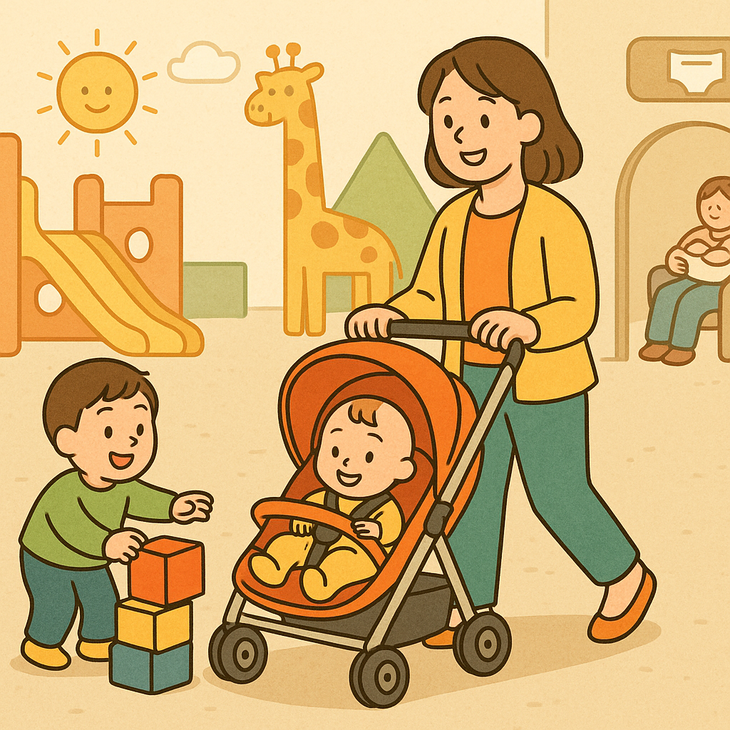 Going out with a child, 0~3 years old