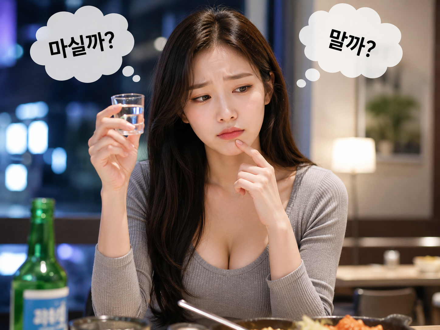 먹는 위고비 술
