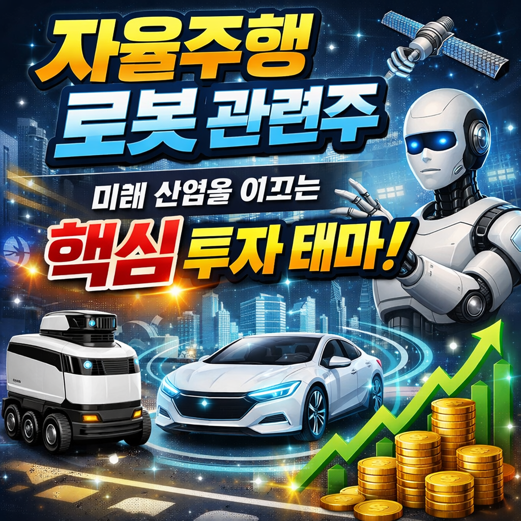 자율주행 로봇 관련주