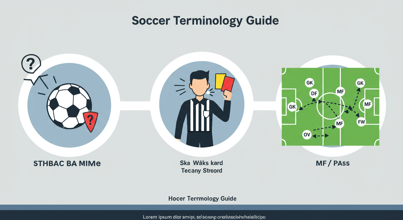 축구 용어 해설집: 경기를 100배 더 재밌게 즐기는 방법