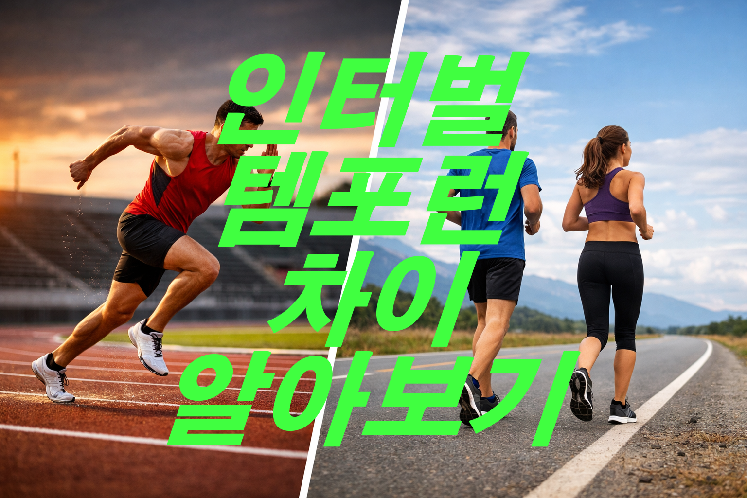 인터벌과 템포런 차이 알아보기
