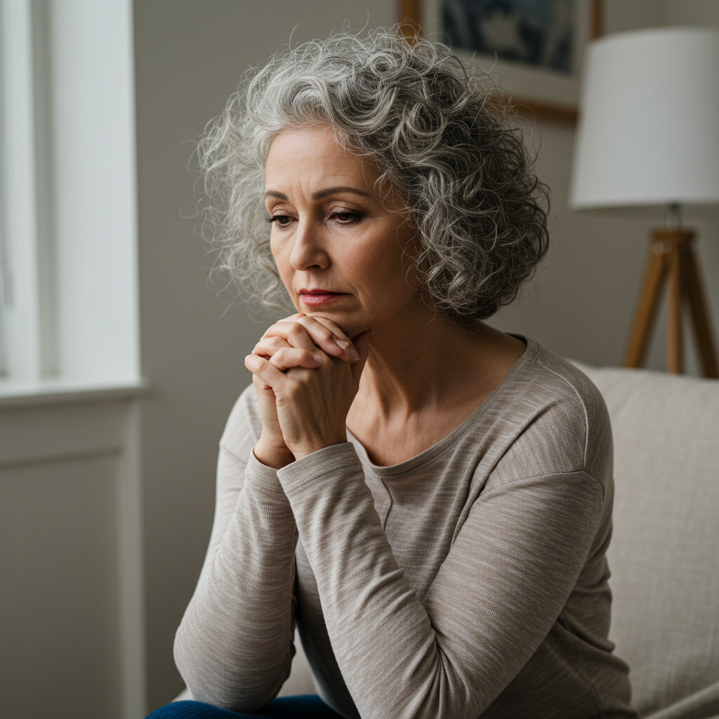 ํ๊ฒฝ์ด ์์ํ ์ค๋
์ฌ์ฑ์ ์ด๋ฏธ์ง