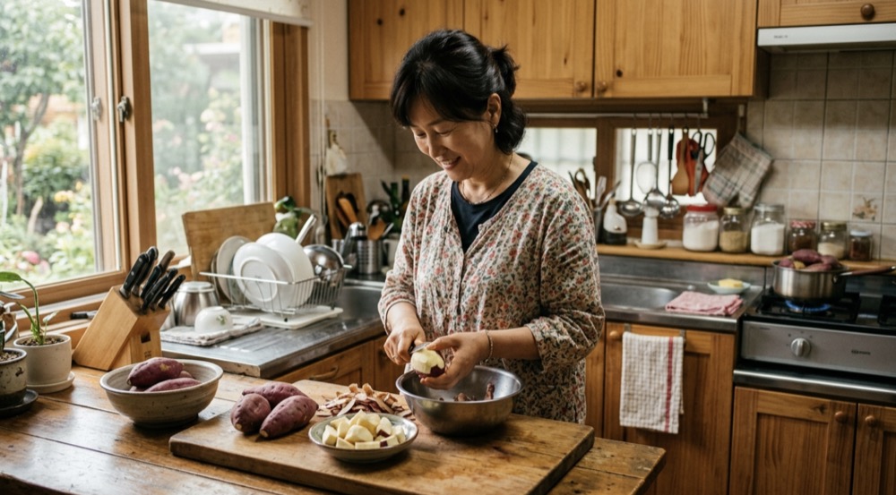 고구마를 맛있게 먹는 방법