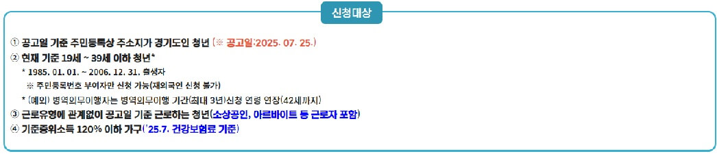 경기도 청년 노동자 통장