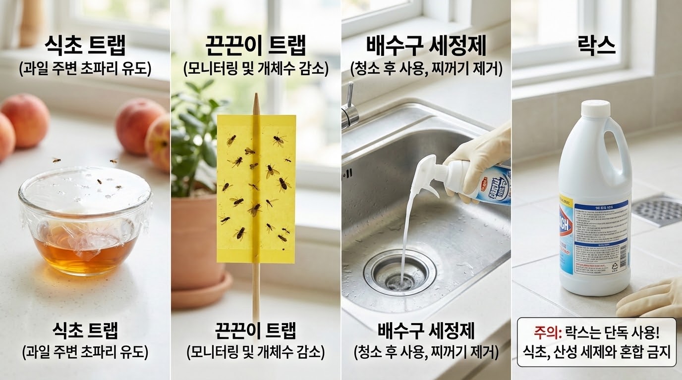 락스&middot;식초&middot;배수구 세정제, 제대로 써야 효과