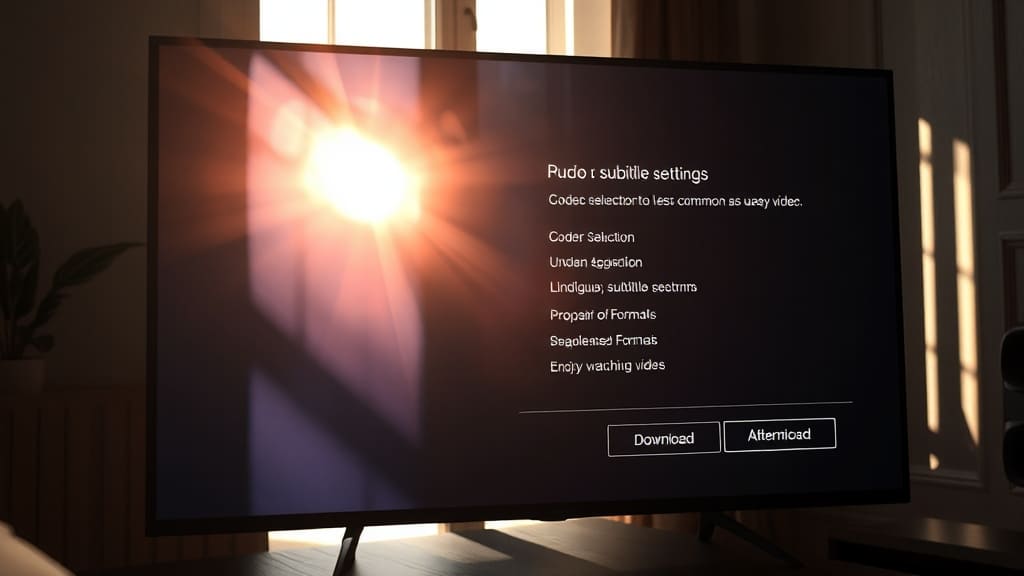 곰플레이어_셋팅화면