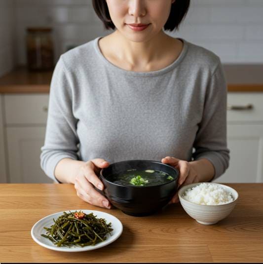 미역국 효능 산모에게 좋은 이유! 미역 줄기 볶음 만들기