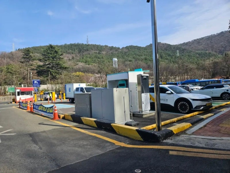 마산역 주차장 