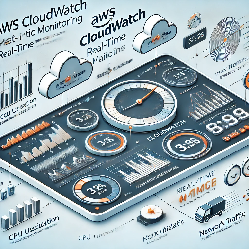 CloudWatch에서 메트릭을 실시간으로 모니터링하는 대시보드
