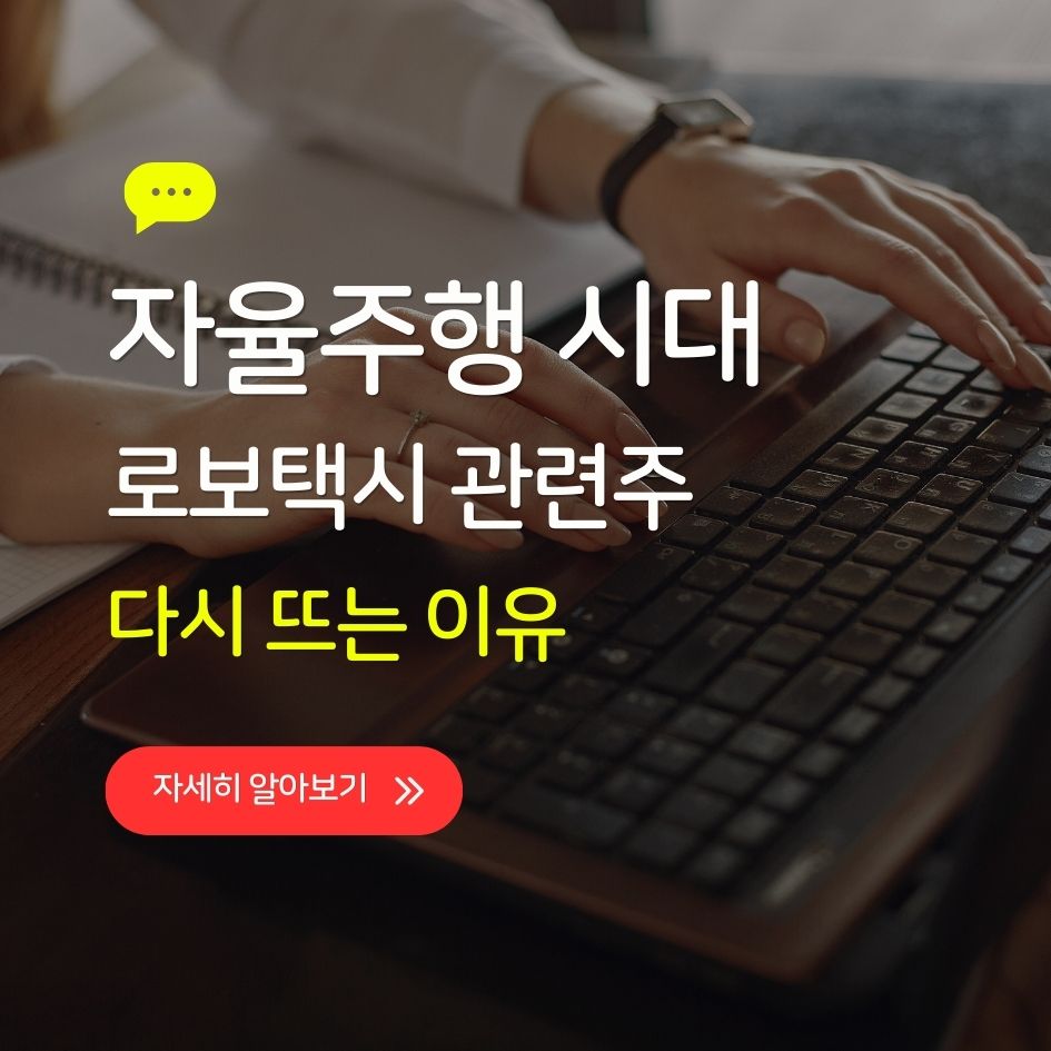 로보택시가 실제 도로를 달리는 모습