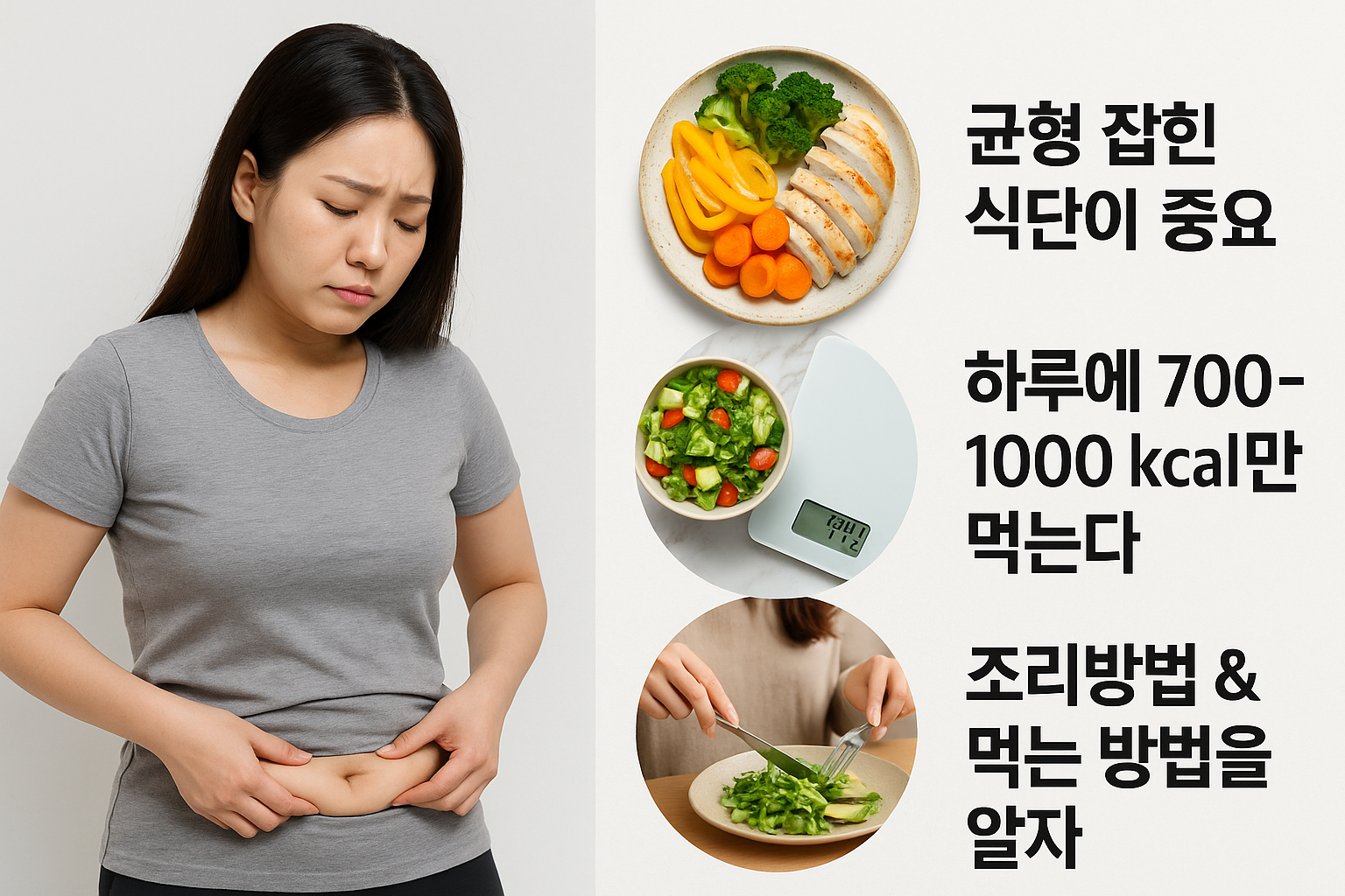 살이 안 빠지는 이유! 다이어트 포인트