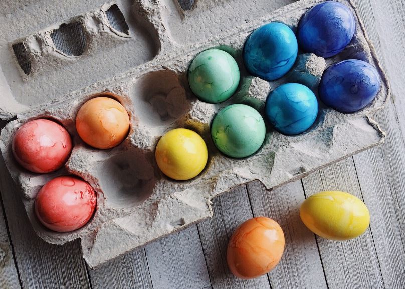 단백질이 풍부한 달걀