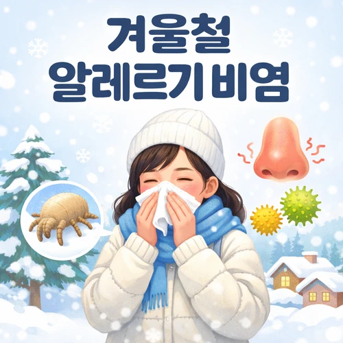 겨울철 알레르기 비염 썸네일