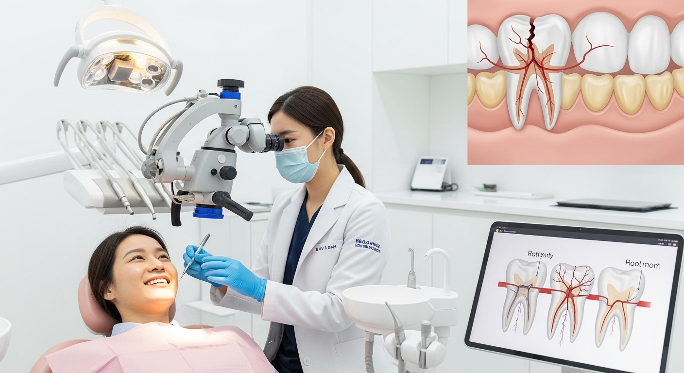 신경치료 과정, 단계별로 알아보기