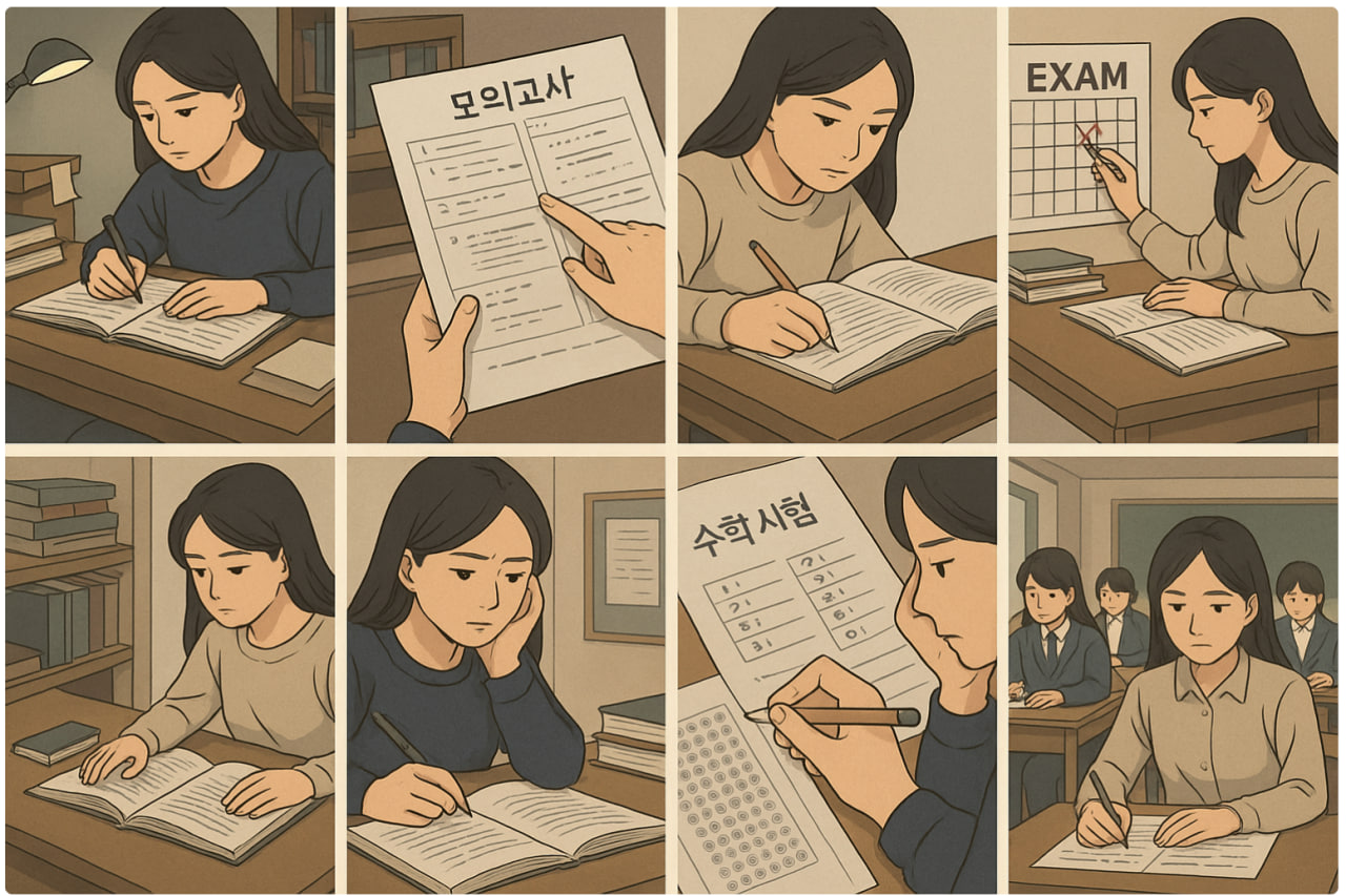 입시 준비 관련한 이미지