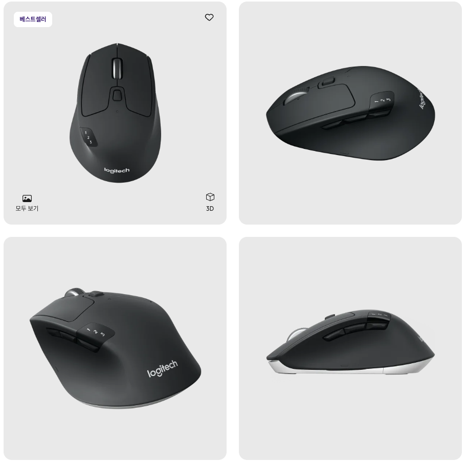로지텍 마우스 이미지
