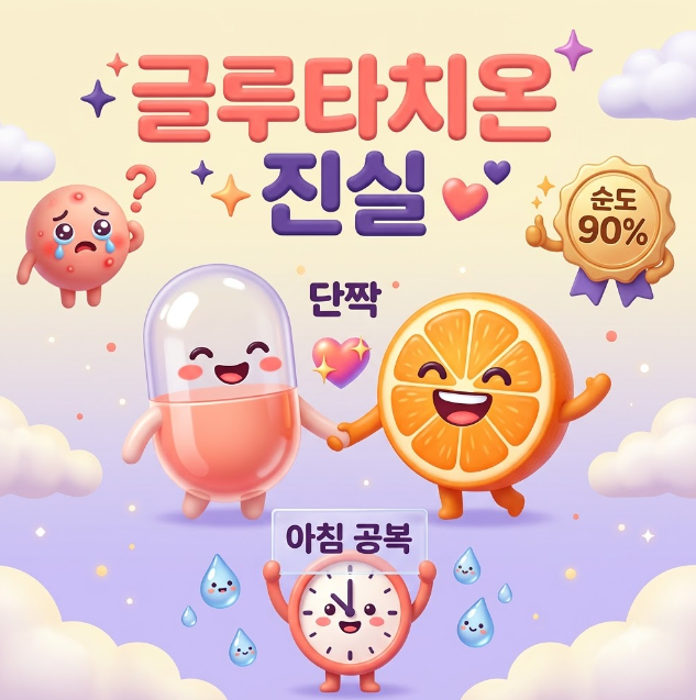 글루타치온 부작용&middot;순도 완벽정리