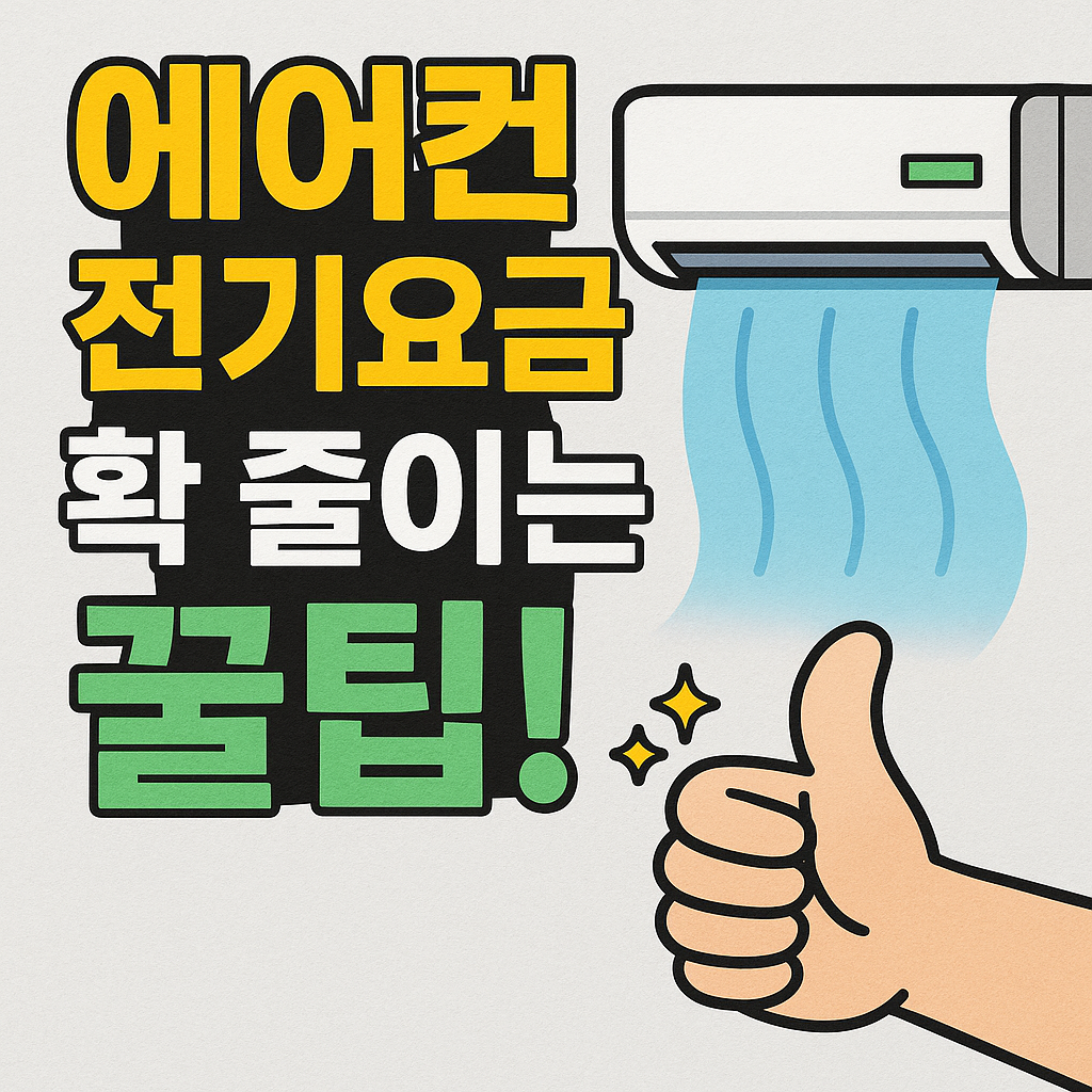 에어컨 전기요금 줄이는 법 관련 정보