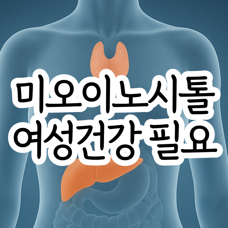 미오이노시톨 효능 복용법 부작용